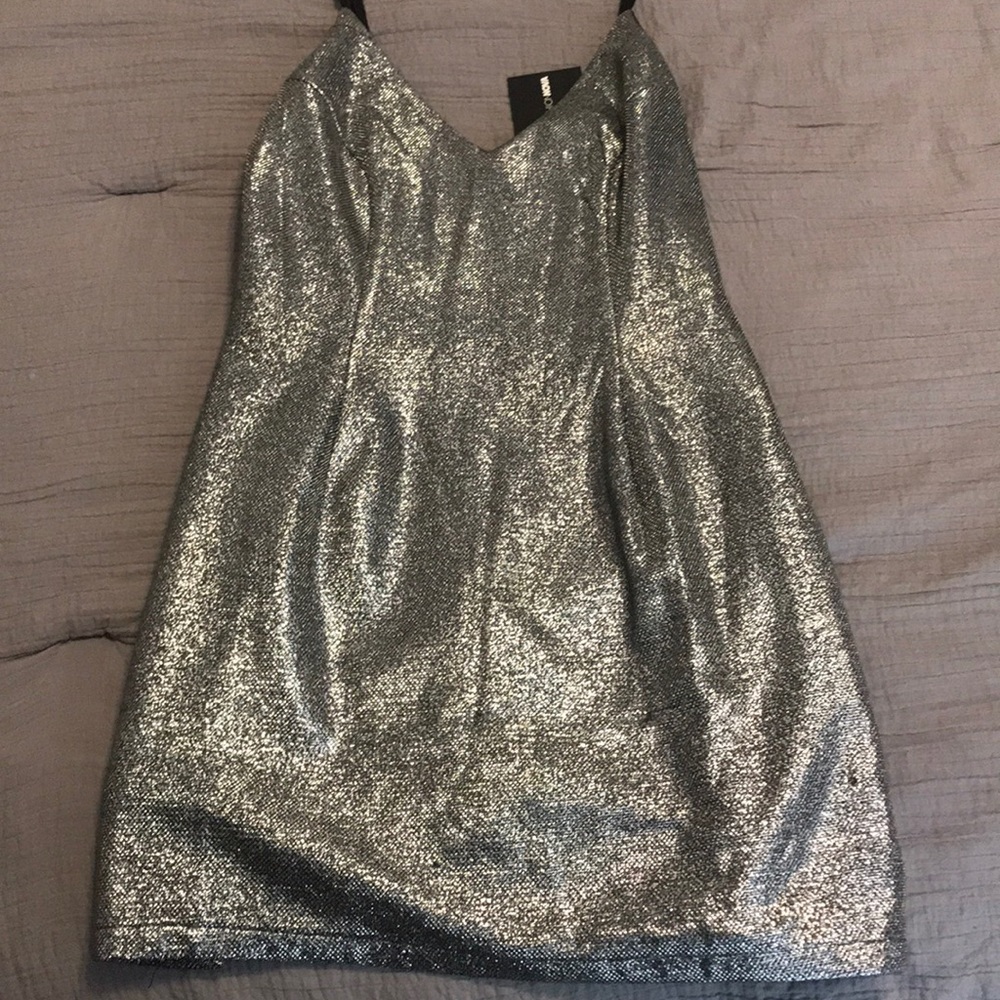 Metallic Party Dress